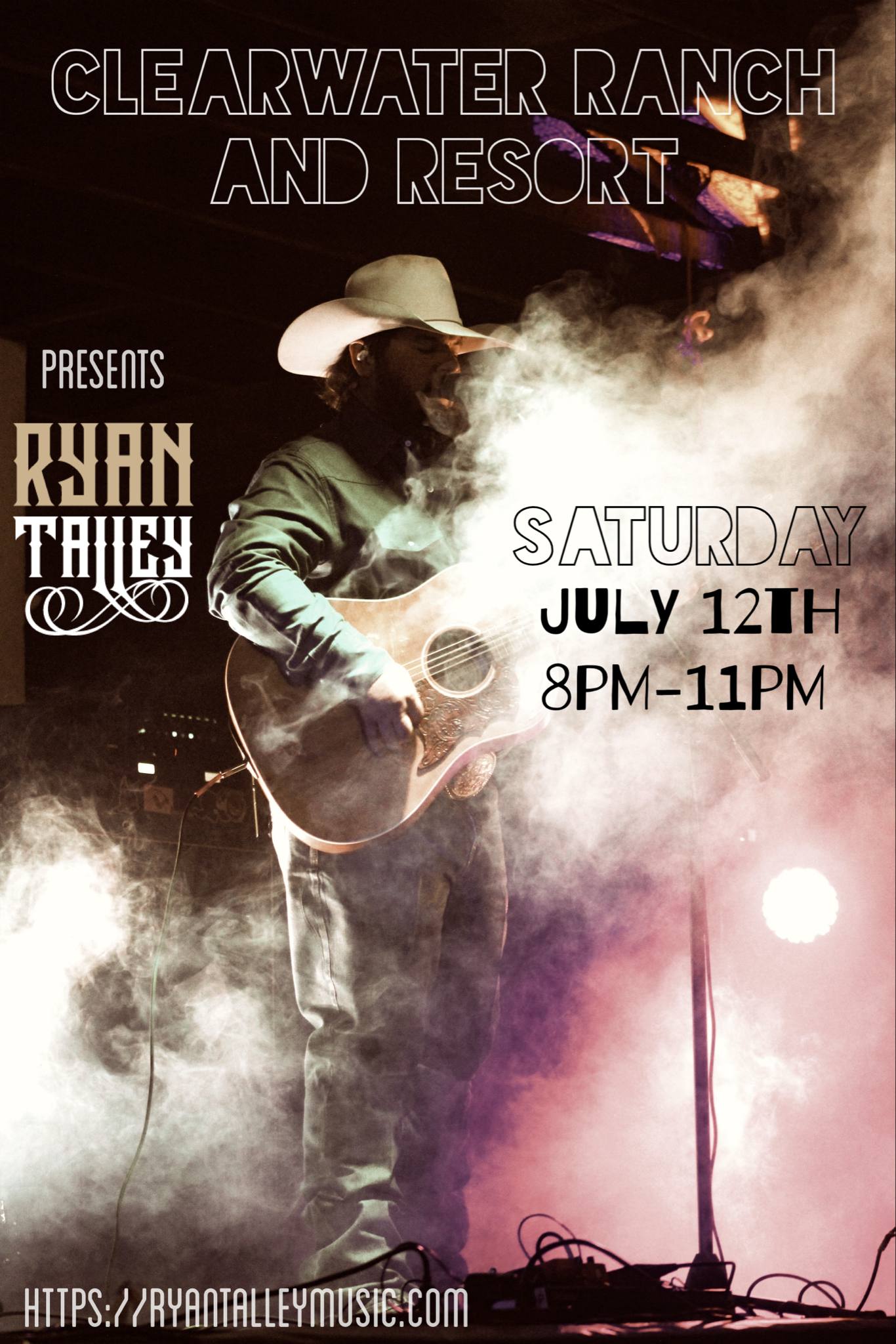 Country music bands for hire in Texas Ryan Talley Music professional singer and songwriter Texas