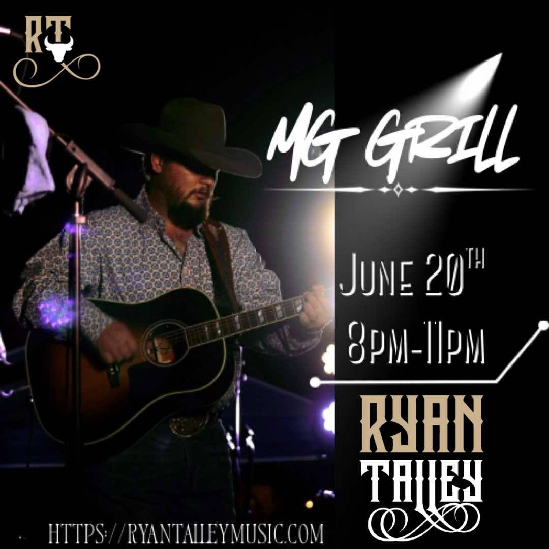 Country music artist for hire in Texas, Ryan Talley Music